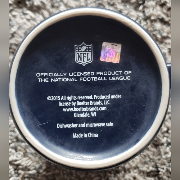 NFL| Seattle Seahawks| Ceramic Navy Mug - Picture 4 of 5